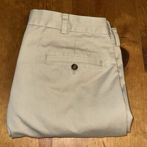 Brooks Brothers Mens Advantage Chino Elliot Pleated Cuffed Pants 36x32 (36x31.5)